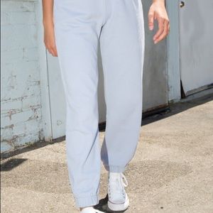 Brandy Melville Rosa Sweatpants Light Blue